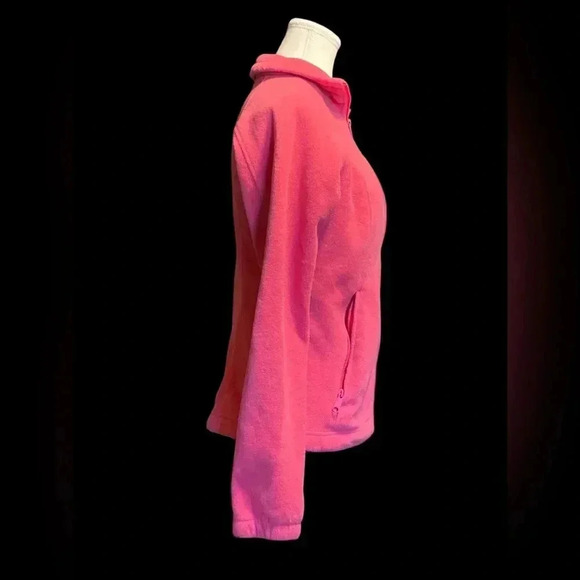 Columbia women's Three Lakes Full-Zip Fleece Jacket  Size Medium Pink
BIN Z - Picture 3 of 6